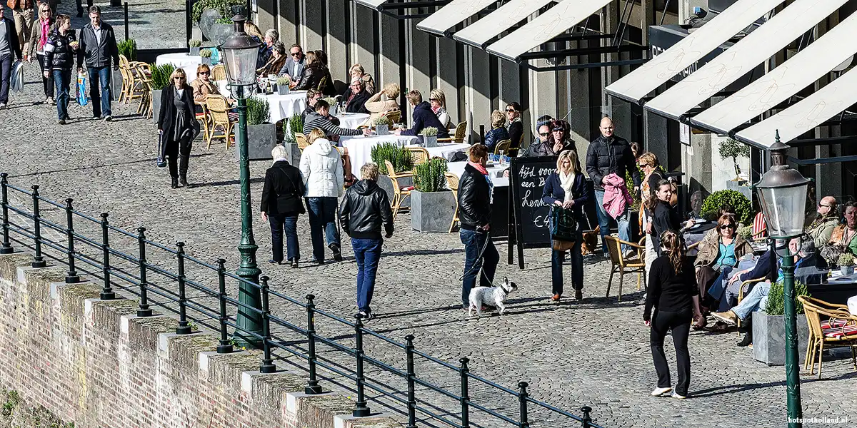 Gezellige terrassen in overvloed in Maastricht