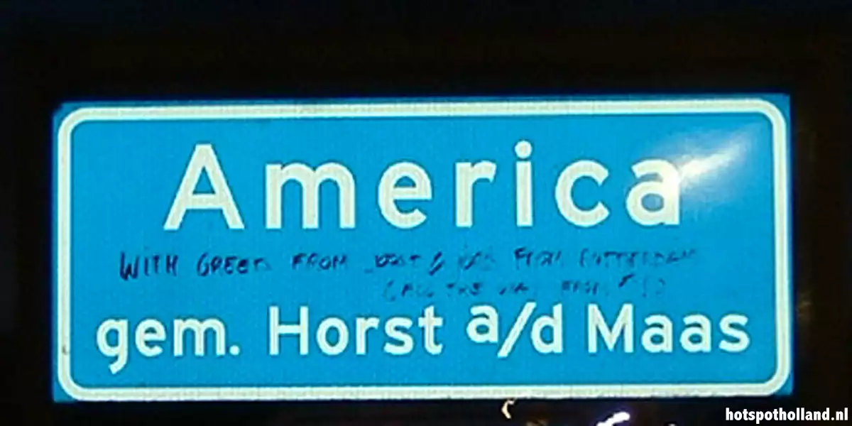 Welkom in America!