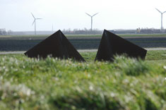 Land art in Flevoland Land art in Flevoland