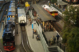 LGB Modeltreinen in het Spoorwegmuseum in Sneek, Friesland