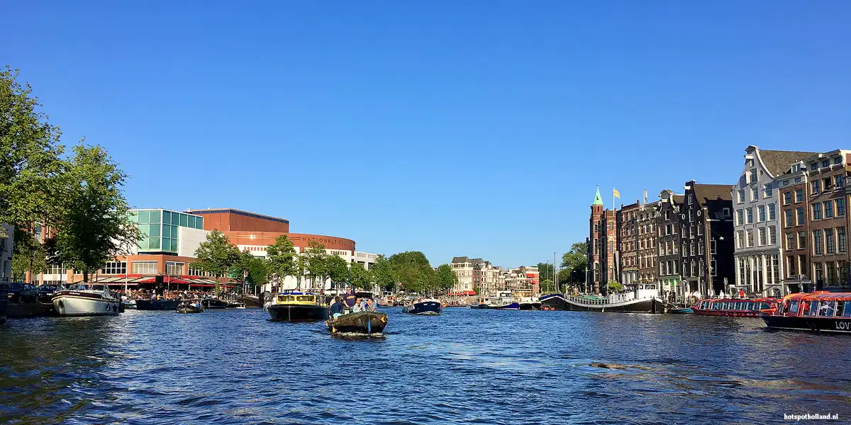 Sailing on the Amstel, Amsterdam