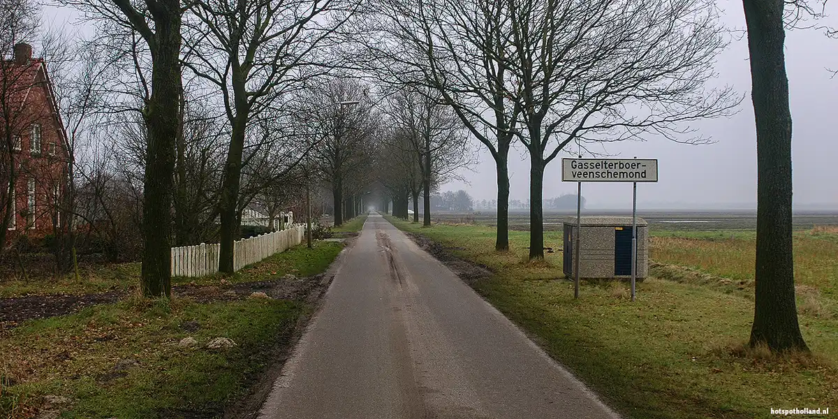 Gasselterboerveenschemond in Drenthe heeft de langste plaatsnaam van nederland