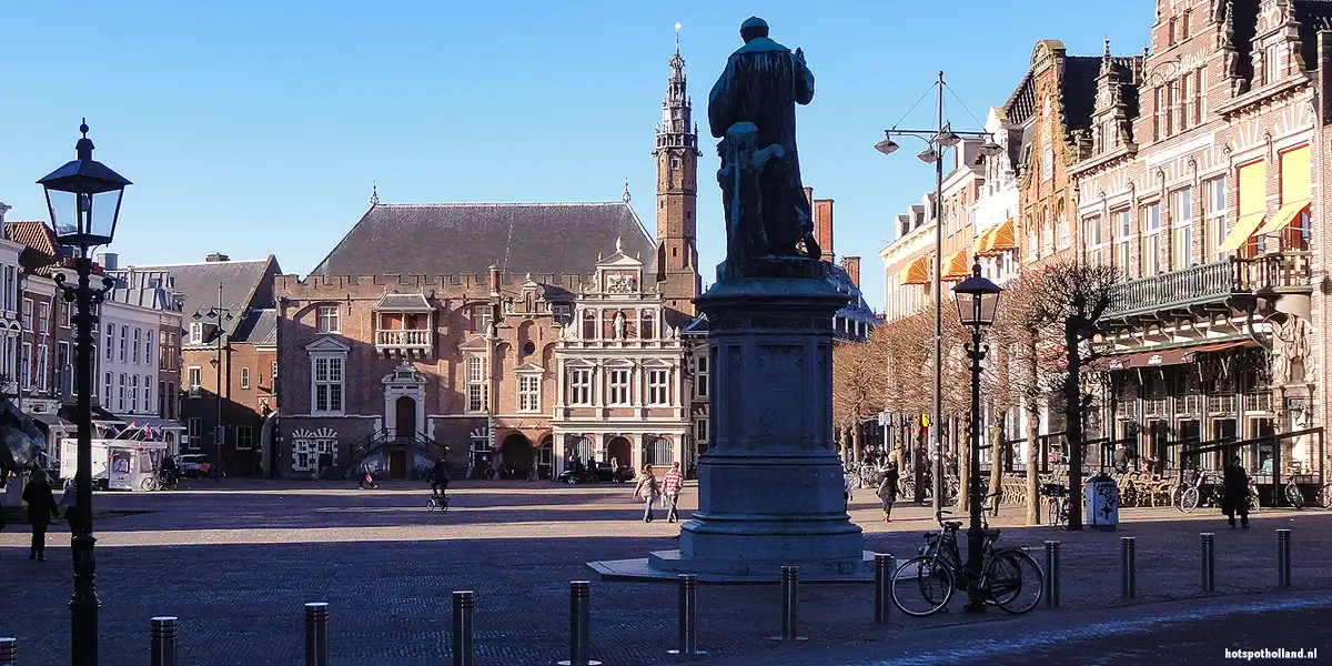 Het centrum van Haarlem