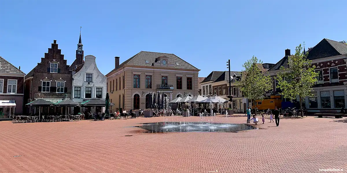Het centrum van Steenwijk