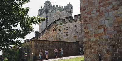 Het grote kasteel in Bad Bentheim