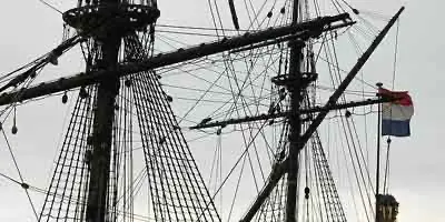 V.O.C. schip 'De Batavia' in Lelystad