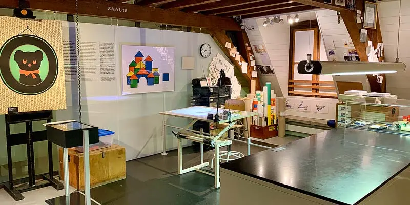 Atelier Dick Bruna in het Centraal Museum Utrecht Atelier Dick Bruna in het Centraal Museum Utrecht