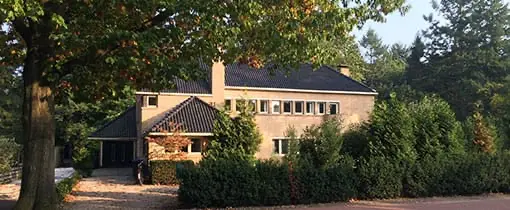De Wikke, de villa van Dudok aan de Utrechtseweg 71 Hilversum