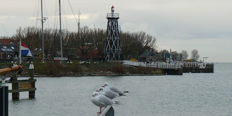 Zuiderzee museum near the historic city of Enkhuizen