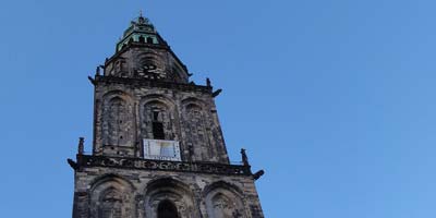 The Martini tower in the city of Groningen