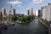 De haven van Rotterdam