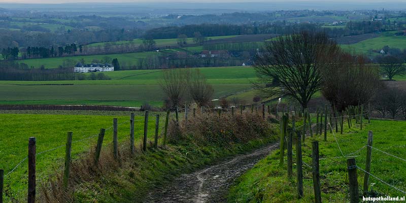 Het Limburgse heuvellandschap verveeld nooit