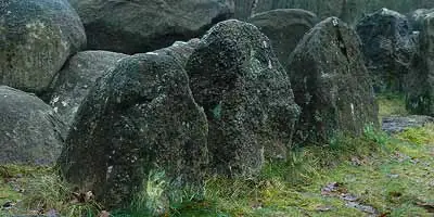 Megalithic monument in the province of Drenthe