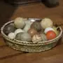 Een mandje kaatsballen