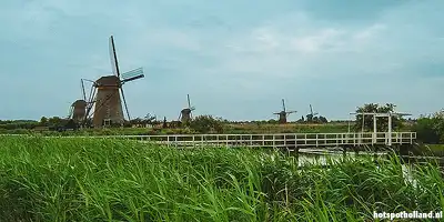 Kinderdijk. Weltkulturerbe unter Meereshöhe