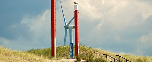 Maasvlakte². Rotterdam in het kwadraat, Naar het strand in het nieuwste stukje Rotterdam Strandopgang van de Tweede Maasvlakte