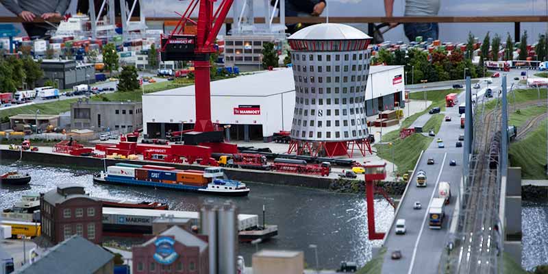 Rotterdam in het klein in Miniworld Rotterdam