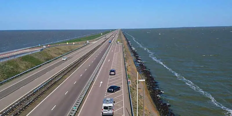 View from the Monument Afsluitdijk