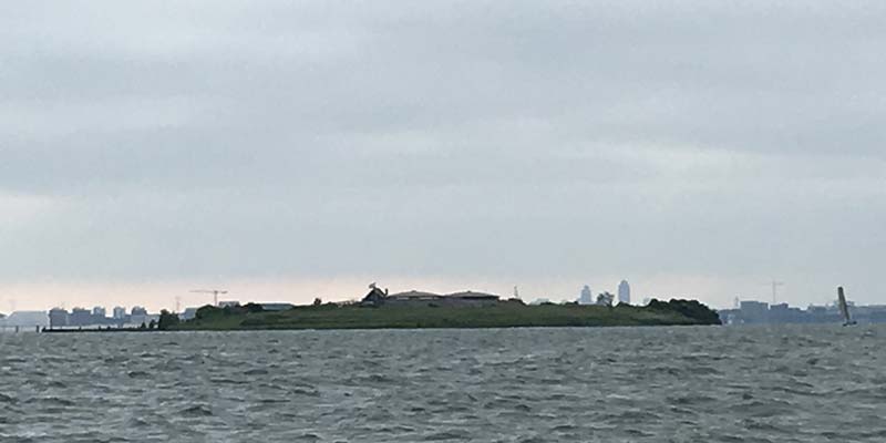 Pampus, Het Forteiland van Amsterdam Pampus vanaf het water