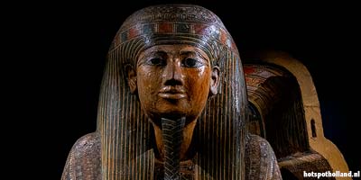 In Leiden kun je de mooiste Egyptische schatten bewonderen, waaronder deze mummie
