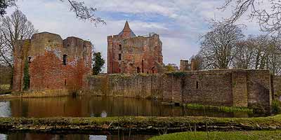 De ruïne van het kasteel Van Brederode