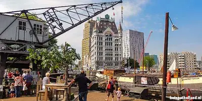 Schiffshelling Koningspoort im Alten Hafen von Rotterdam