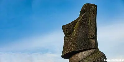 Easter Island statue Texel