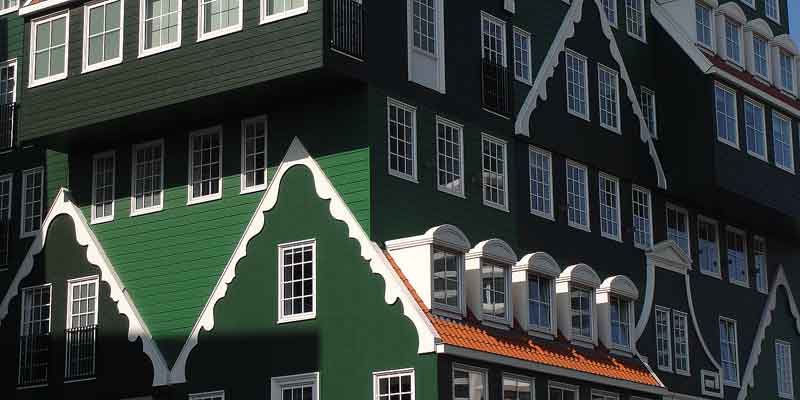 De beroemde Zaanse huisjes - nu als hotel